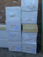 Bardage de la maison mur arriere 20.04.2015